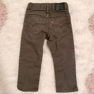 Toddler Boy Gray Levi 511 Slim-Fit Jeans